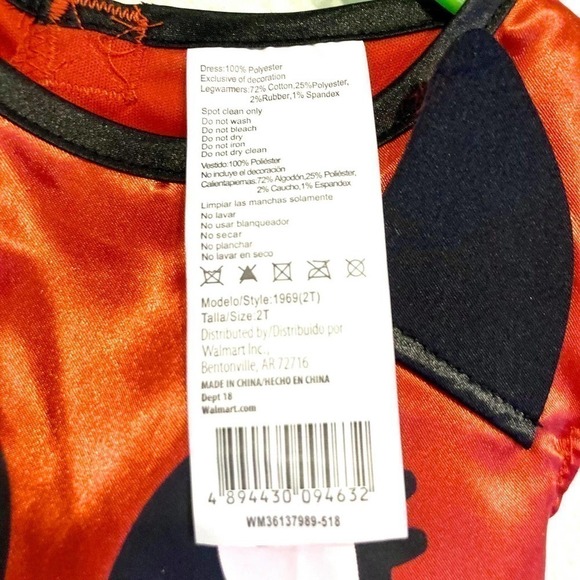 Nwt 2T Devilsh Darling Diva Halloween Costume - Picture 10 of 11